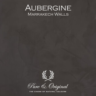Pure &amp; Original Marrakech Walls Aubergine Red Brown 