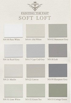 Painting the Past kleurenkaart Soft Loft