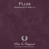 Pure &amp; Original Marrakech Walls Betonlook verf Plum