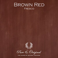 Pure &amp; Original Kalkverf Brown Red 300 ml
