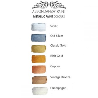 Abbondanza metallic paint Silver 