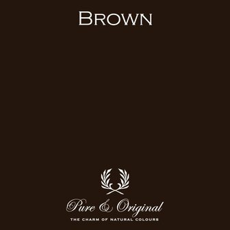 Pure &amp; Original Traditional Paint 0,5 ltr Brown