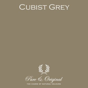 Pure &amp; Orginal Traditional Paint Waterbased Eggshell kleur 0,5 liter kleur: Cubist Grey