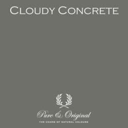 Pure &amp; Original Traditional Paint 0,5 ltr Cloudy Concrete