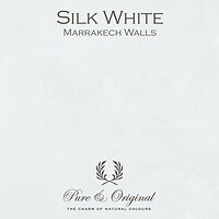 Pure &amp; Original Marrakech Walls Silk White.