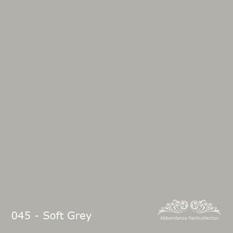 Abbondanza Soft Silk krijtlak Soft Grey 045