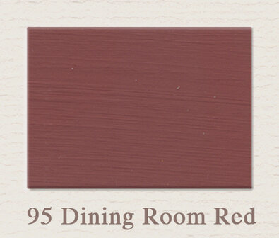 Painting the Past Krijtlak Eggshell Dining Room Red 95