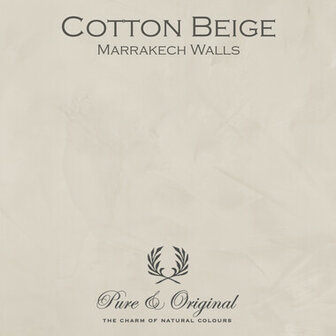 Pure &amp; Original Marrakech Walls Cotton Beige