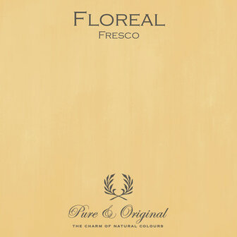 Pure &amp; Original kalkverf Floreal Yellow Brown