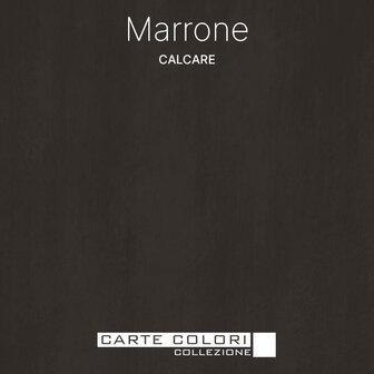 Carte Colori Calcare Kalkverf Marrone
