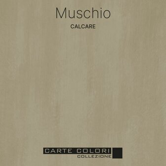 Carte Colori Calcare Kalkverf Muschio