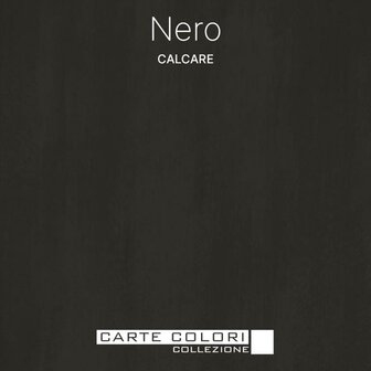Carte Colori Calcare Kalkverf Nero