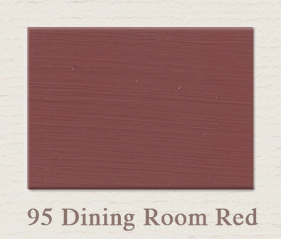 Painting the Past Krijtlak Eggshell Dining Room Red 95