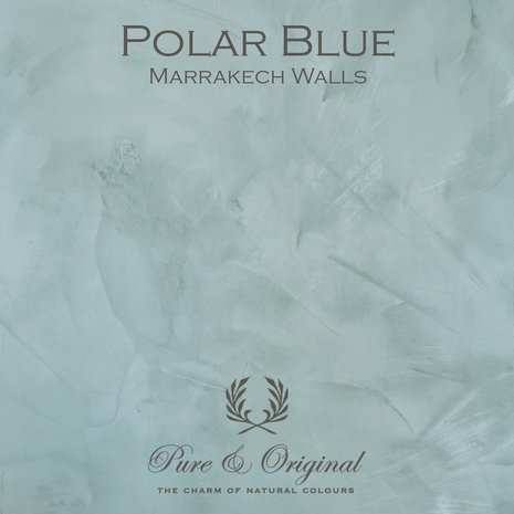 Pure & Original Marrakech Walls Polar Blue