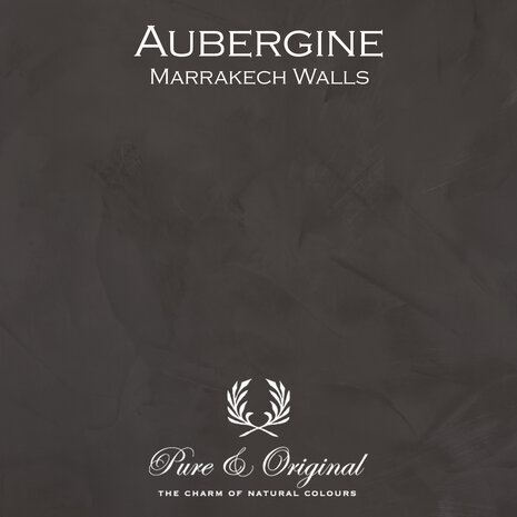 Pure & Original Marrakech Walls Aubergine Red Brown 