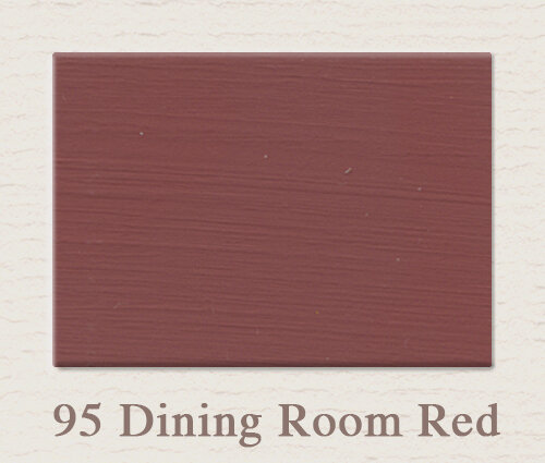 Painting the Past Krijtlak Matt Dining Room Red 95