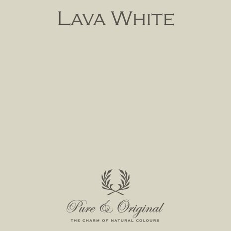 Pure & Original High Gloss Lava White