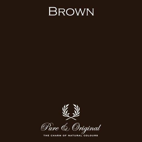 Pure & Original High Gloss Brown