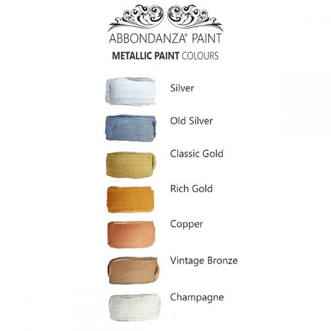 Abbondanza metallic paint Silver 