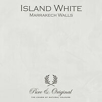 Pure & Original Marrakech Walls Island White.