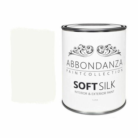Abbondanza Soft Silk krijtlak Pure White 005 