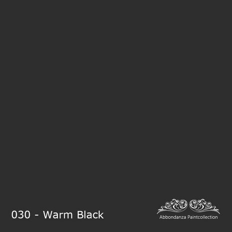 Abbondanza Soft Silk krijtlak Warm Black 030