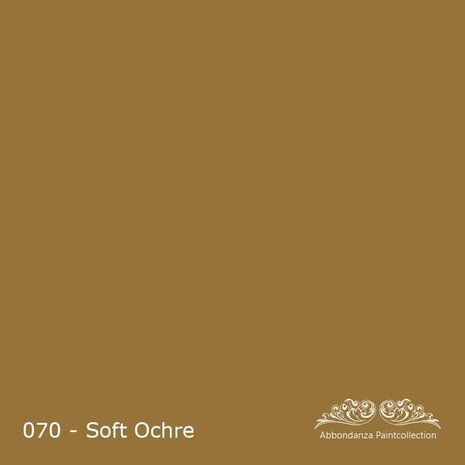 Abbondanza Soft Silk krijtlak Soft Ocre 070