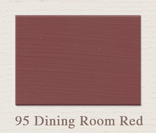 Painting the Past Krijtlak Eggshell Dining Room Red 95