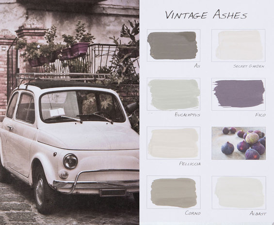 Carte Colori Vintage Ashes via di Alma