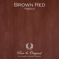Pure & Original kalkverf Brown Red