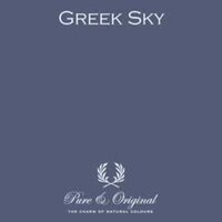 Pure & Original Traditional Paint 0,5 ltr Greek Sky