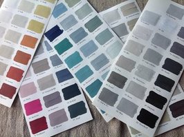 l'Authentique handgeschilderde kleurenkaart