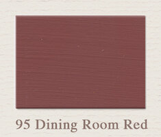 Painting the Past Proefpotje Dining Room Red 95